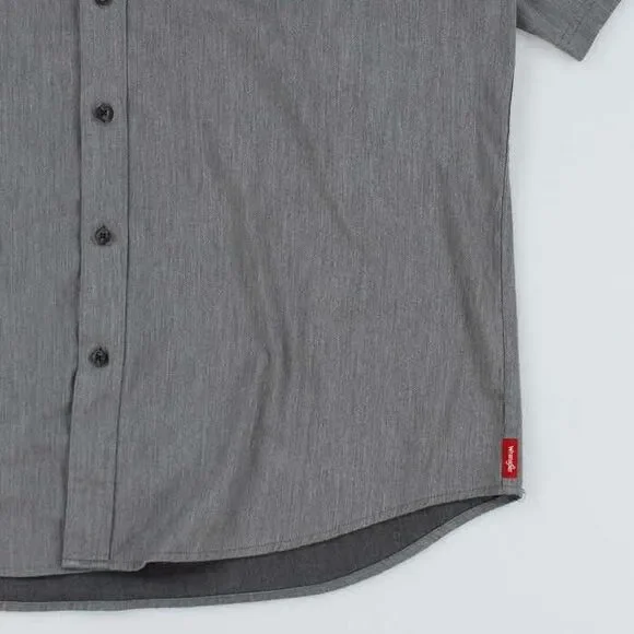 Grey Wrangler cotton button-up shirt size XL - Perfect condition - Picture 8 of 8